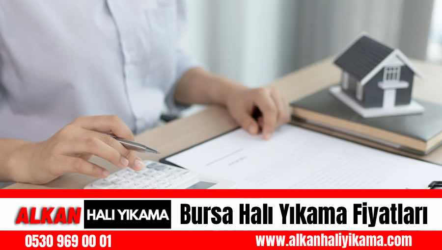 Bursa'da 2025 yılı için halı yıkama fiyatları, küçük, orta ve büyük halılar için fiyat aralıkları hakkında bilgi.